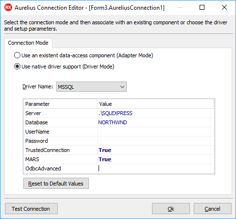 aureliusconnection driver