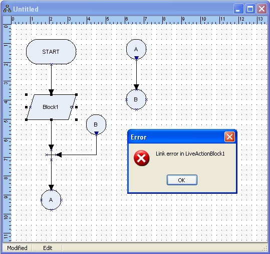 livediagram passthrough error