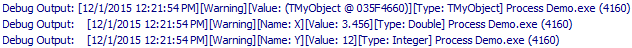 logging filtering attributes