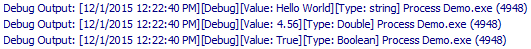 logging multivalue