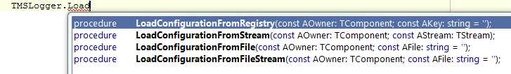 logging persistence load