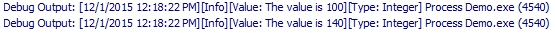 logging validation example