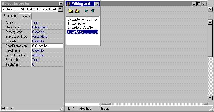 design sql fields