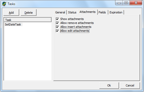 task attachments
