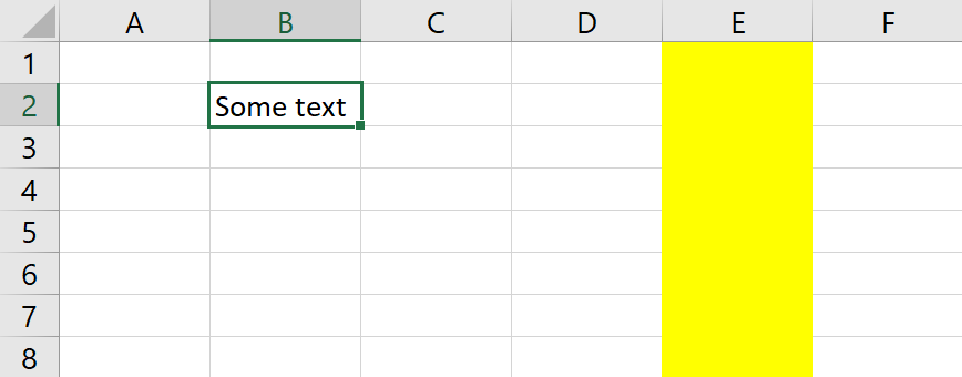 colcount with formatted columns