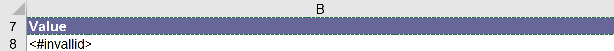 errors in result file template