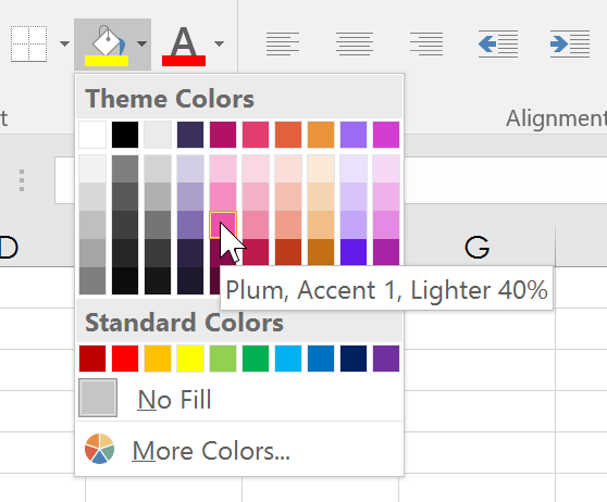 excel 2007 color palette ion