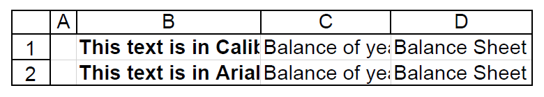 pdf export without calibri