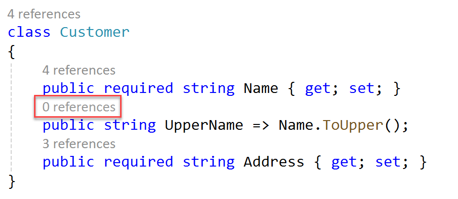 upper name not used