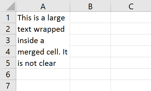 autofit merged cells