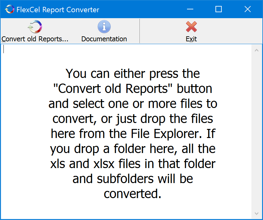 report converter