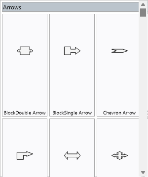 A Blox Selector palette of categorized block and line items