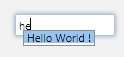 Edit lookup list