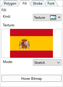 Hot spot editor font settings