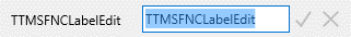 Label edit