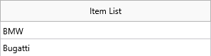 TableView filtered to show only items starting with B