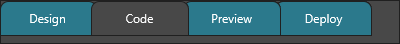 Tab strip with a rounded shape and a branded active colour