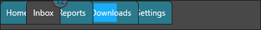 A docked tab set with several tabs
