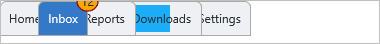 A docked tab set with several tabs