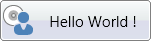 Toolbar button rendered in large state