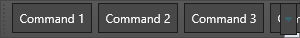 Responsive toolbar with a quick-menu button and an overflow options button