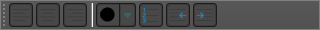 Paragraph toolbar with alignment, bullets and numbering buttons