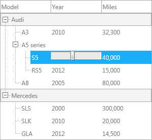 Custom TrackBar editor